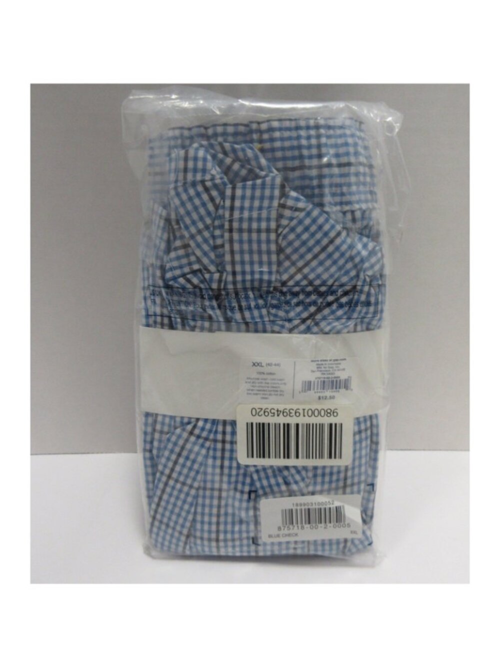 Gap Underwear XXL Boxer Shorts Check Classic Preppy Deadstock Y2K NEW - Picture 5 of 8